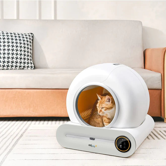 Efficiëntie en gemak: De toekomst van kattenbakken met de Eziclea Kattenbakrobot K8i