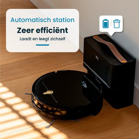 Eziclean® I-Bot Z5 Robotstofzuiger met dweilfunctie