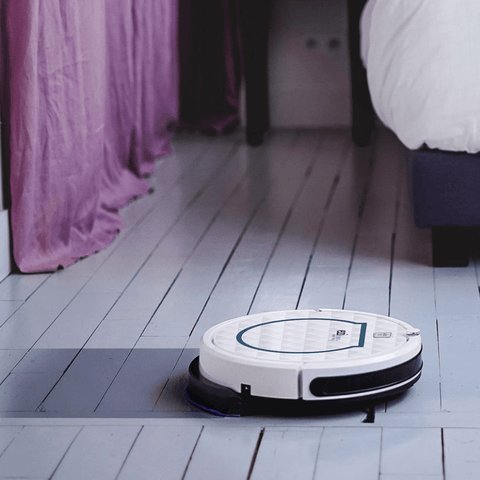 Zelfstandige Robotstofzuiger EZIclean® Aqua iMap A150 met dweilfunctie slaapkamer